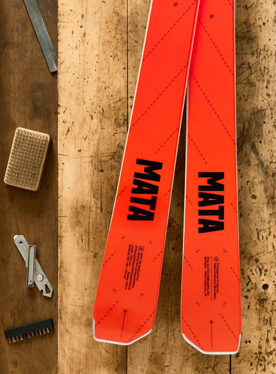 Zag Mata skis de piste titanal 14,5 m