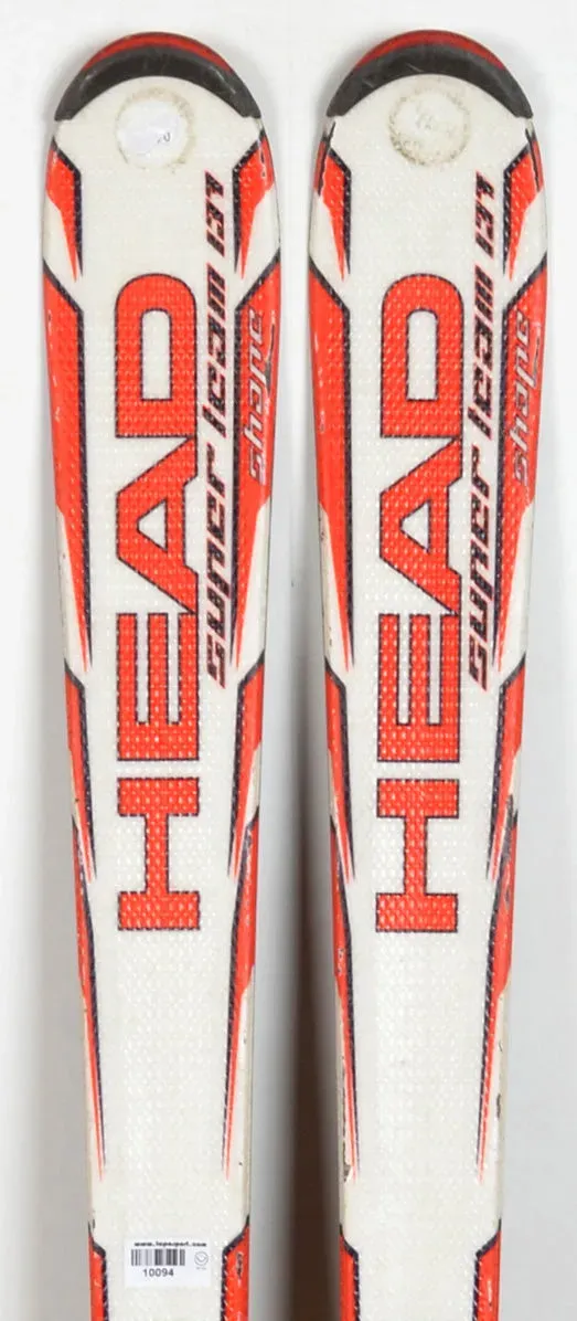 Head Super Team Shape White Red skis junior d’occasion