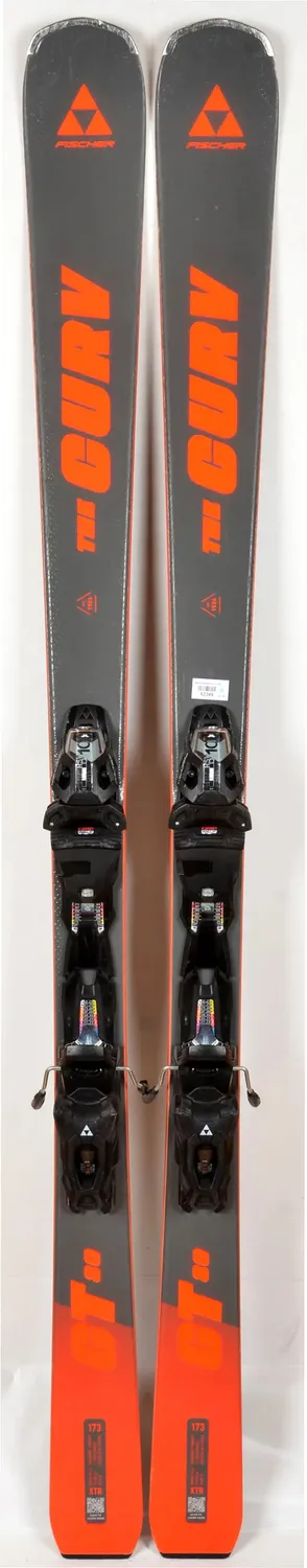 Fischer The Curv GT 80 skis occasion gris polyvalent