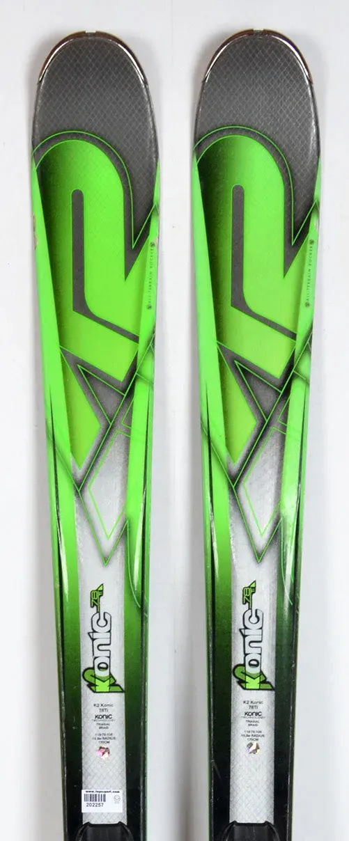 K2 Konic 78 Ti skis d’occasion all-mountain 78 mm