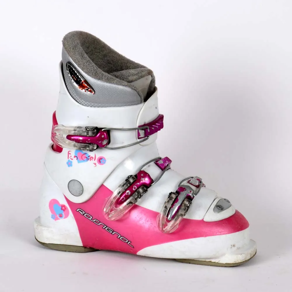 Rossignol Fun Girl J3 chaussures de ski fille occasion
