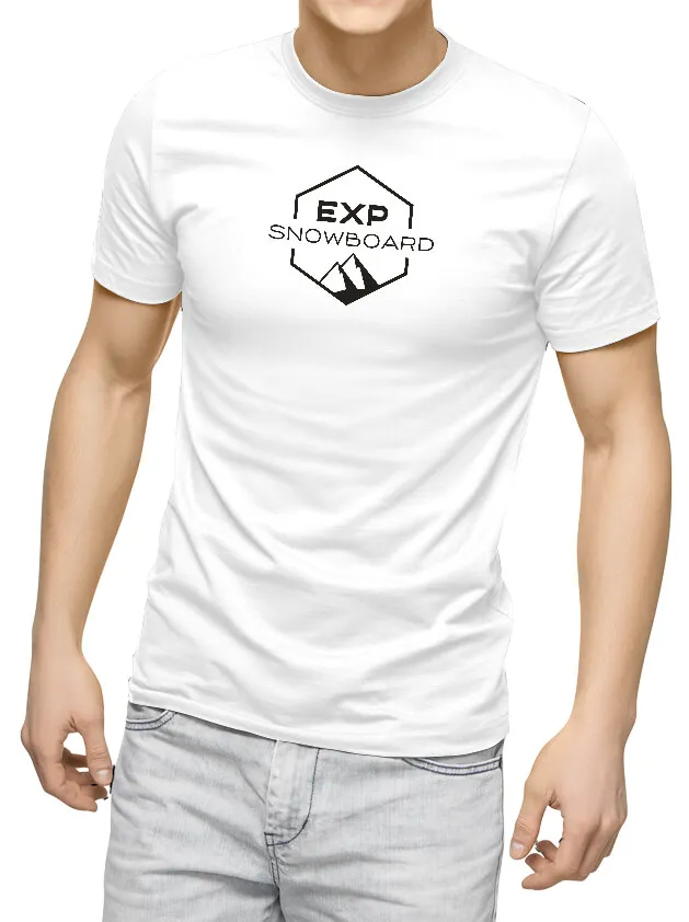 Exp-snowboard Mountain T-shirt montagne