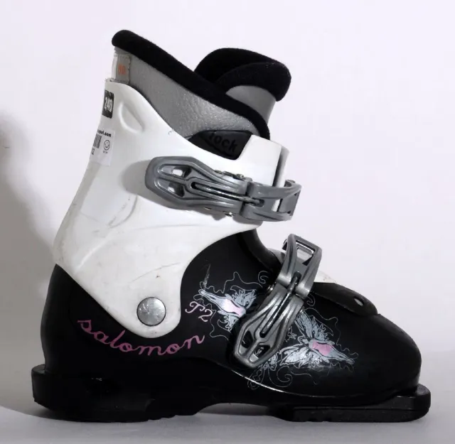 Salomon Performa T2 Girl B&W chaussures ski fille occasion