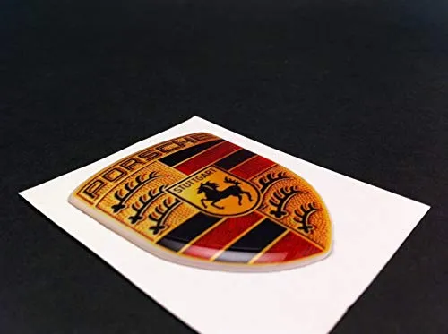 Porsche sticker autocollant 6,5 x 5 cm original