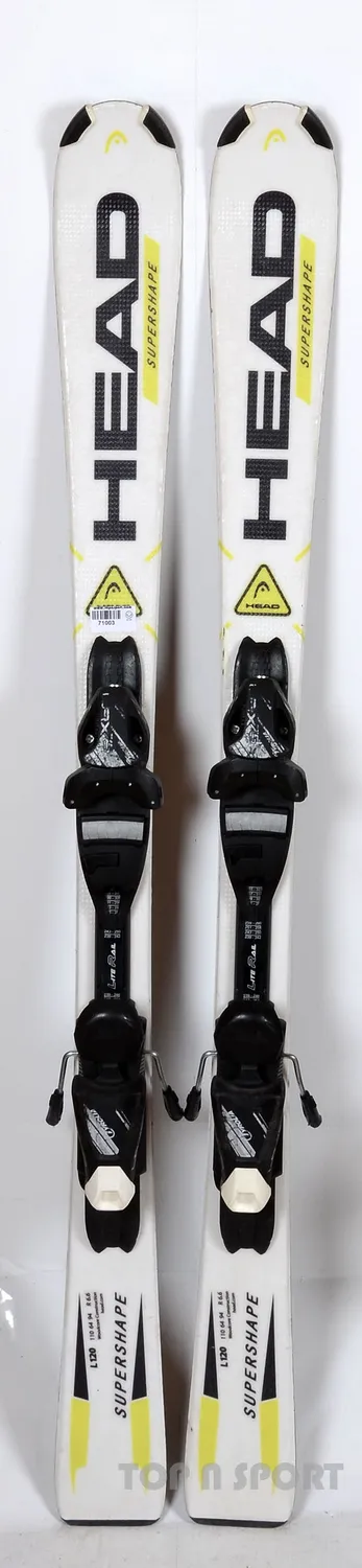 Head Supershape skis d’occasion junior