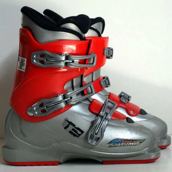 Salomon Performa T3 Grey chaussures ski occasion junior