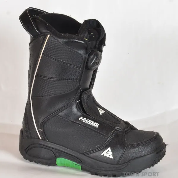 K2 Vandal Boa Jr boots snowboard occasion enfant