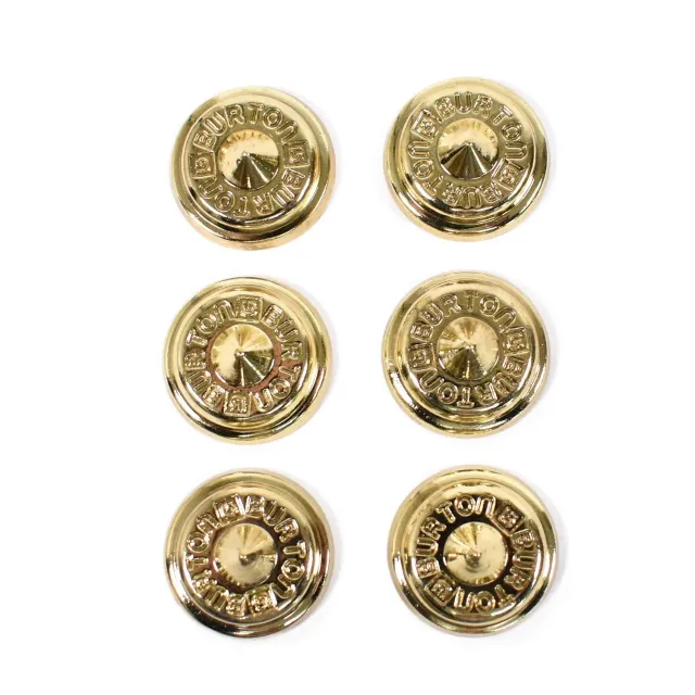 Burton Al Stud Pad de Snowboard Antidérapant Gold Lot de 6