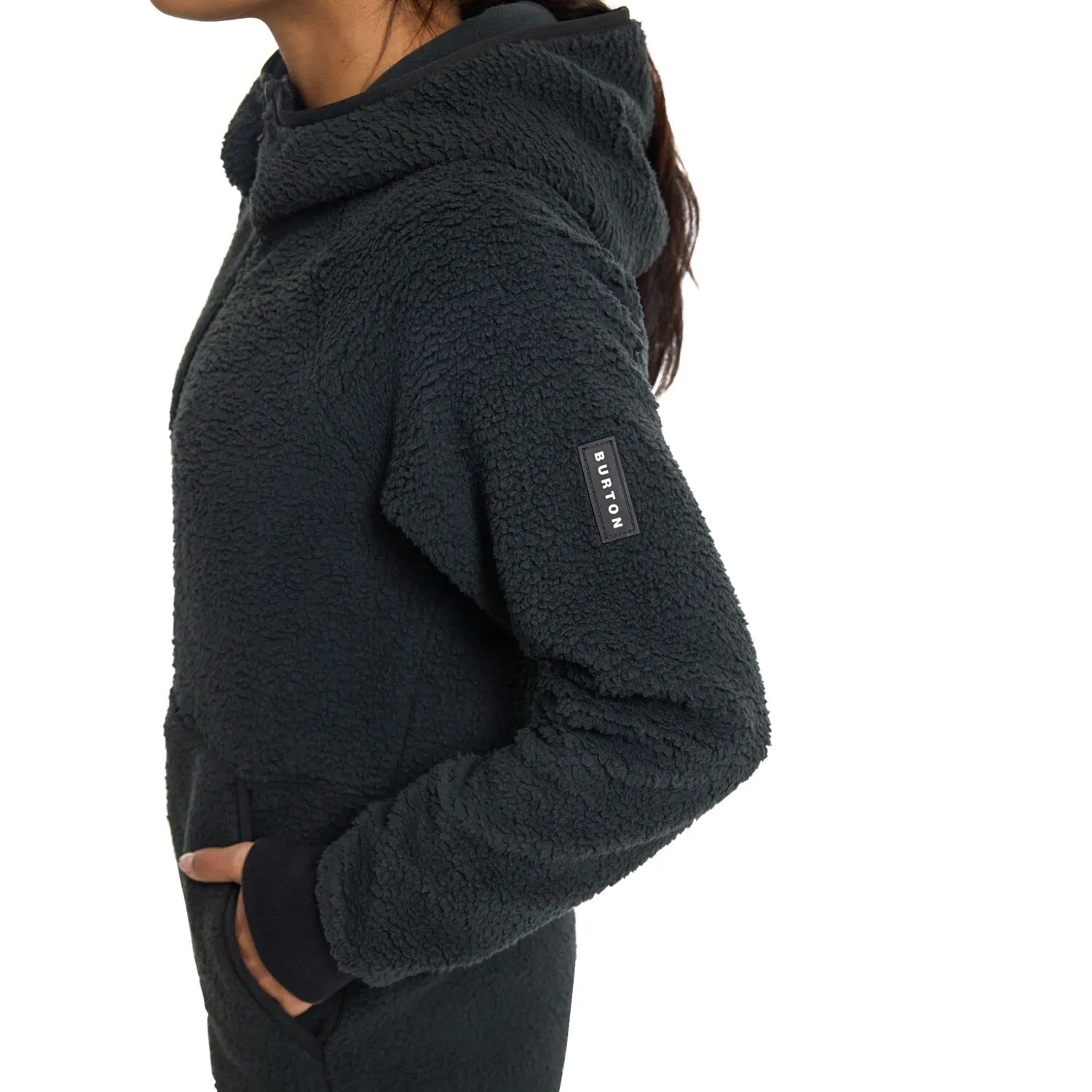 Burton Minxy Sweat Zippé Capuche Femme Polaire