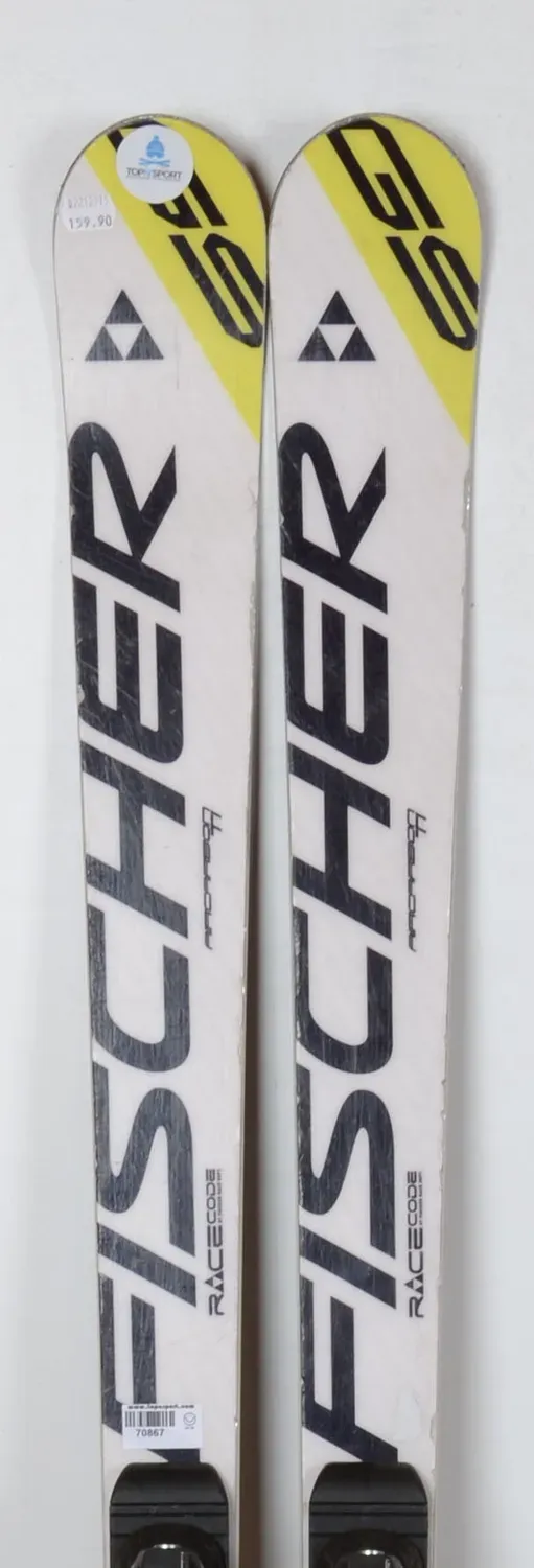 Fischer RC4 Worldcup GS JR skis junior occasion