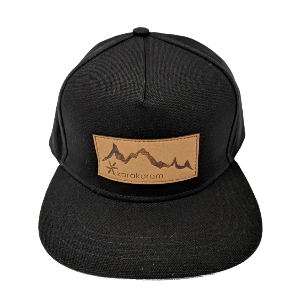 Karakoram Mountain Shadow casquette patch suède