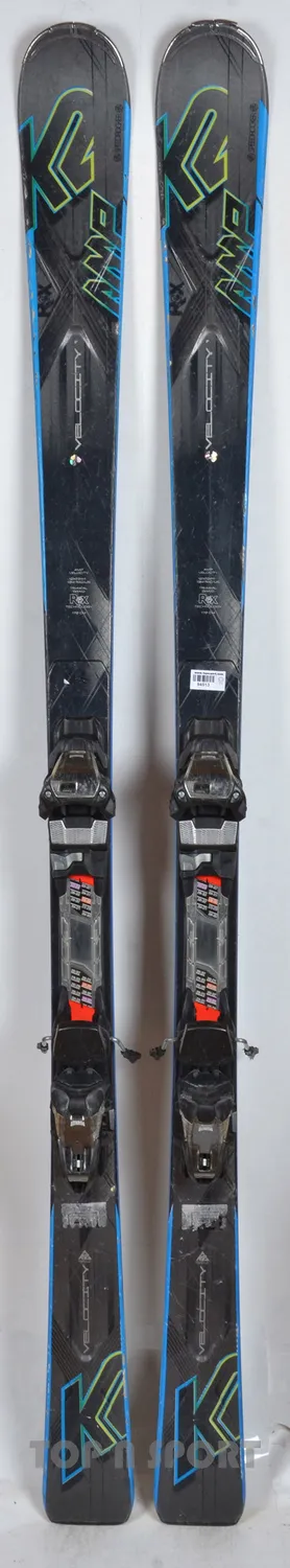 K2 Velocity Blk skis d'occasion carving piste