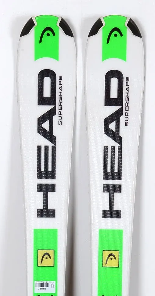 Head SUPERSHAPE LR ski junior d’occasion vert à noyau bois