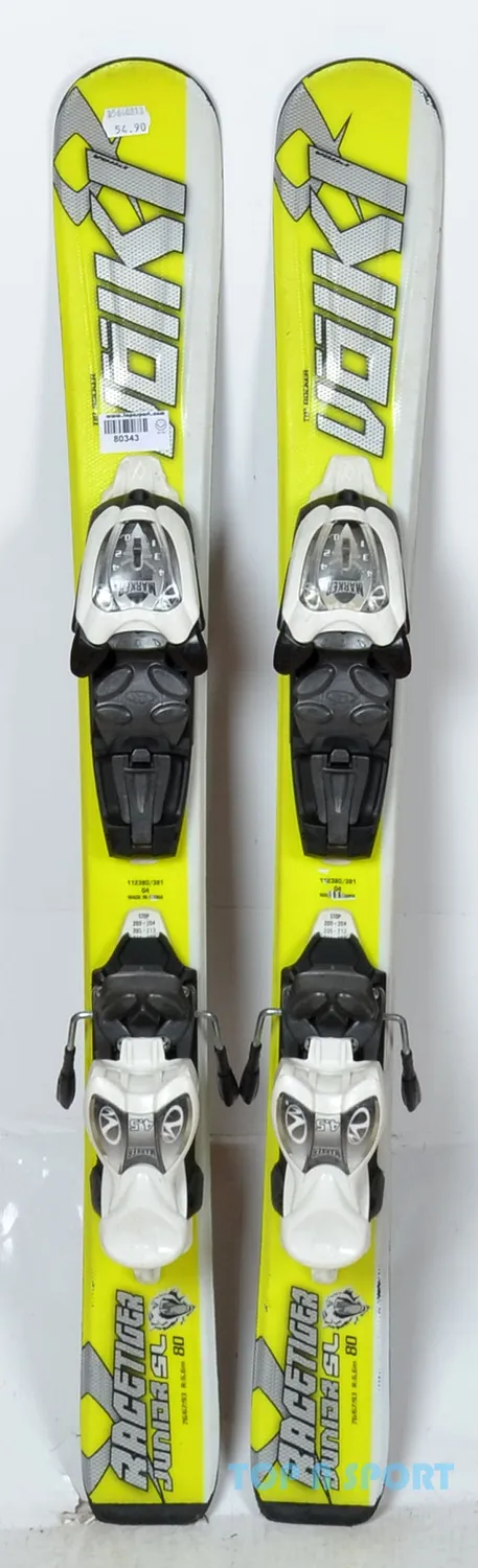Völkl Racetiger SL Motion Jr Yellow skis junior occasion