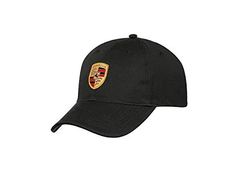 Porsche casquette blason noir 100% coton taille unique