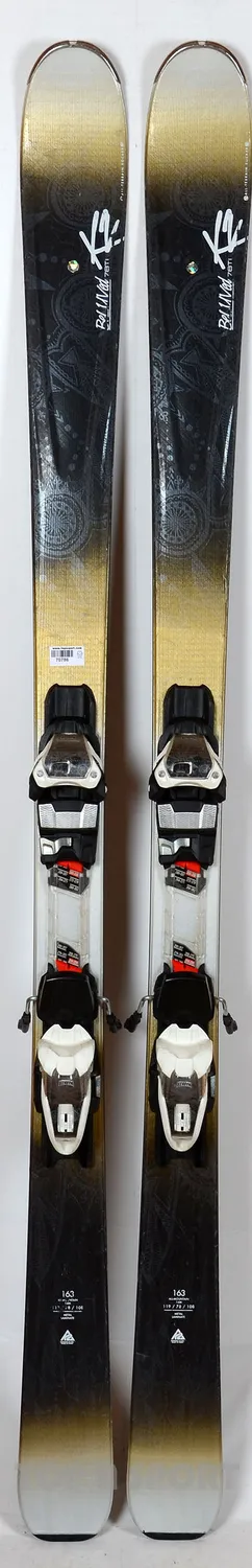 Skis K2 BeLuved 78 Ti femme occasion 78 mm
