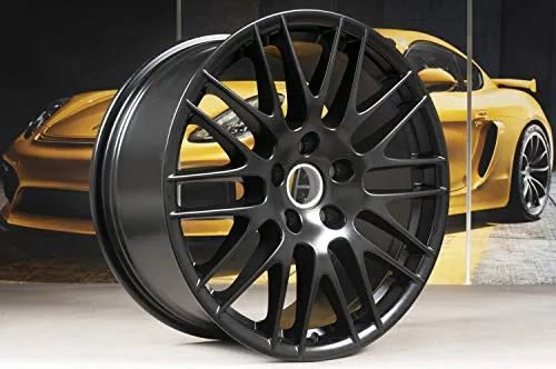 Porsche Cayenne 958 jante 20 pouces RS Spyder noir mat