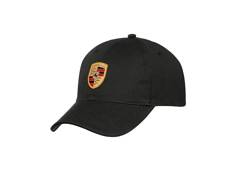 Porsche casquette blason noir 100% coton taille unique