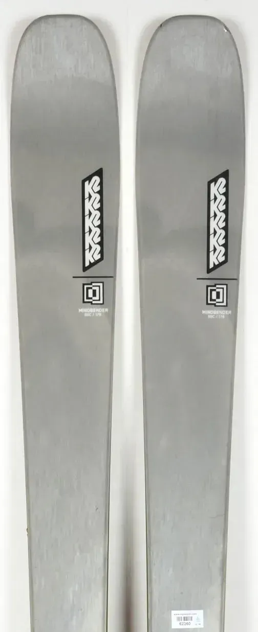 K2 Mindbender 90C + Squire 10 GW skis occasion