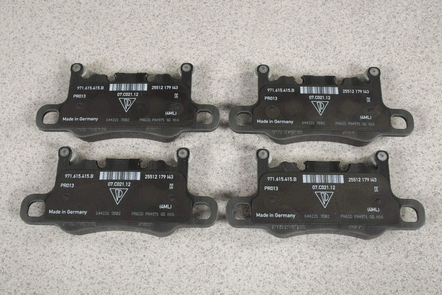HEAD PORSCHE Panamera G2/971 plaquettes de frein arrière