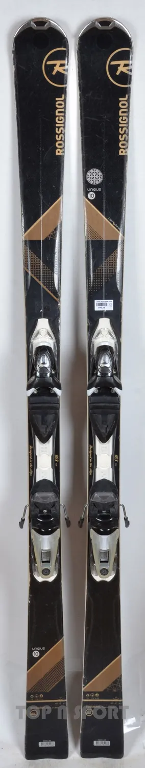 Rossignol UNIQUE 10 black skis d’occasion femme piste