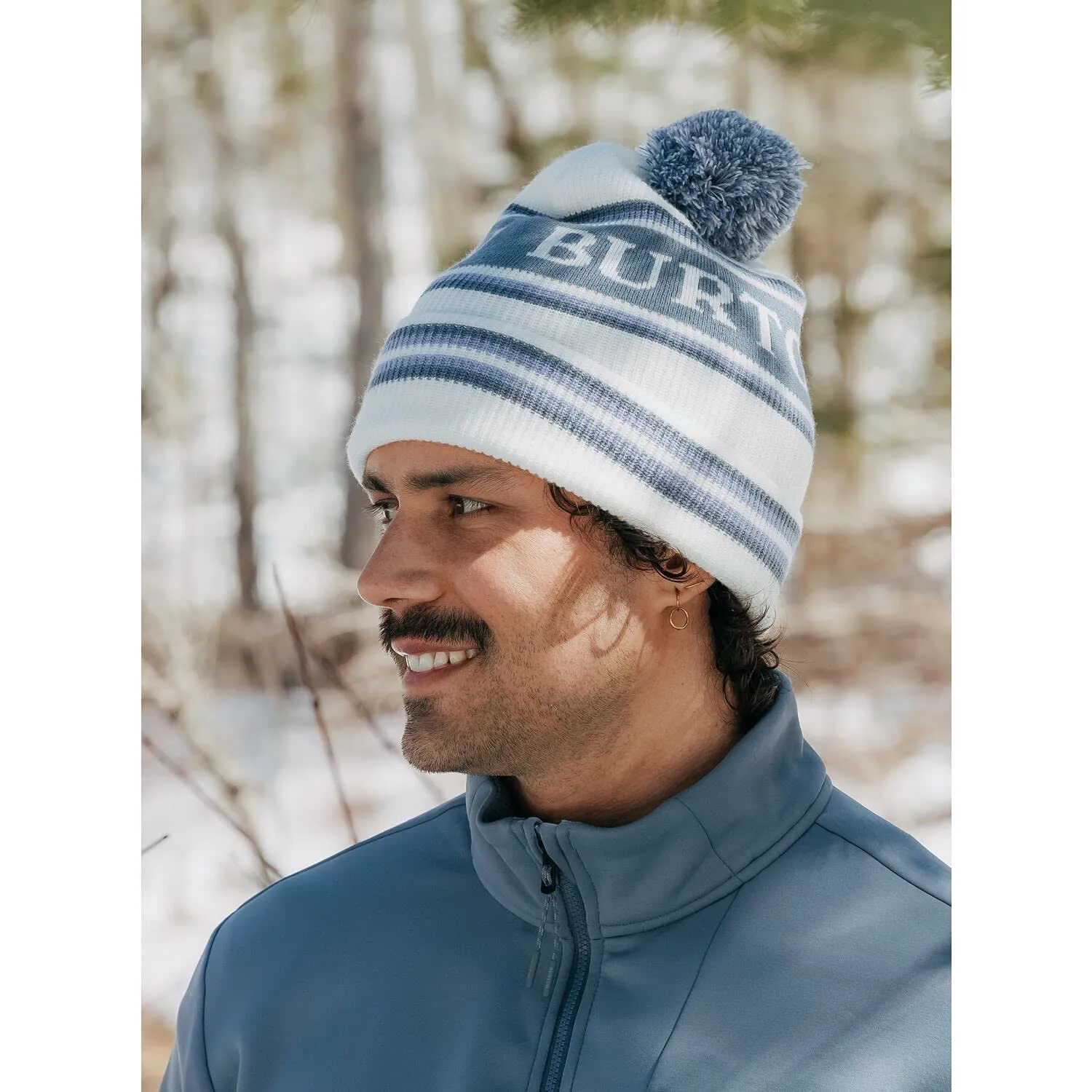 Burton Trope bonnet à pompon repliable