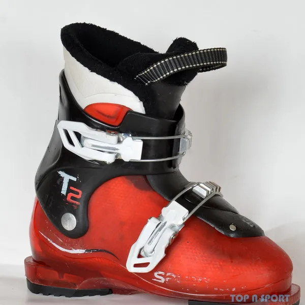 Salomon T2 RT Red chaussure ski junior occasion