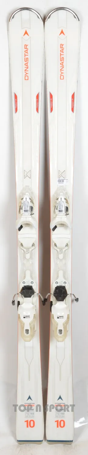 Dynastar INTENSE 10 ski femme d’occasion blanc, stable sur piste