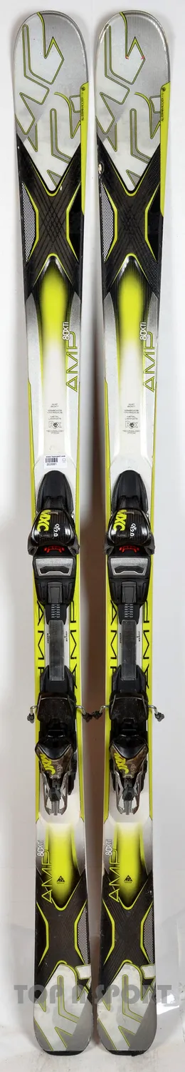 K2 AMP 80 XTi ski occasion gris intermédiaire