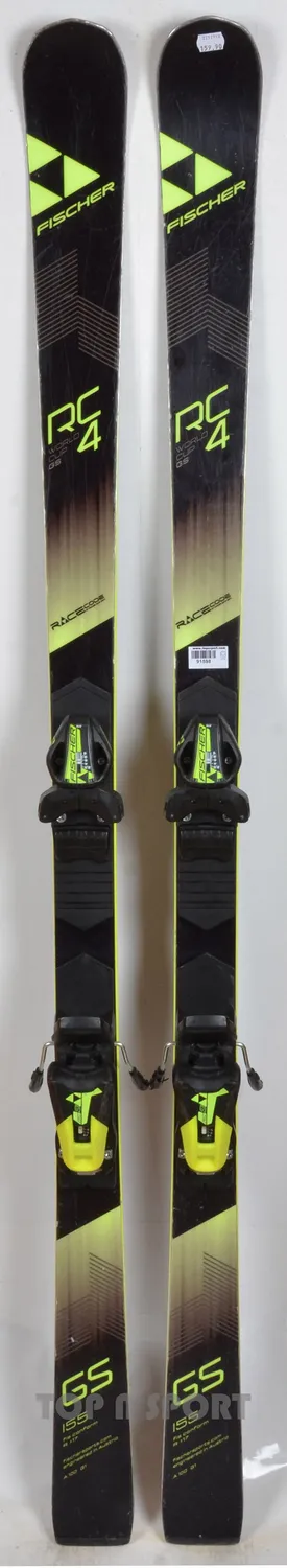 Fischer RC4 Worldcup GS JR FIS Black ski junior occasion course