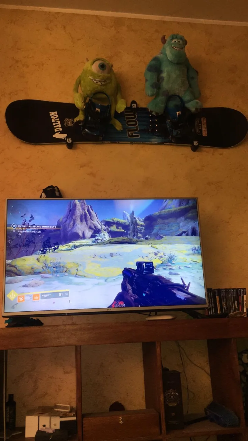 Burton 10800100001 support mural snowboard 3 points