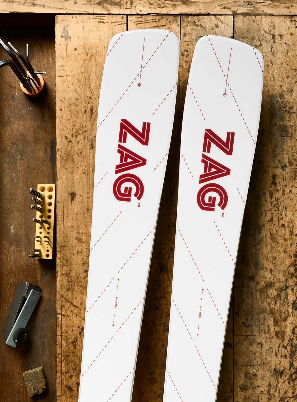 Zag Mata skis de piste titanal 14,5 m