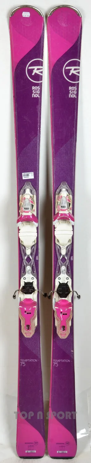 Rossignol TEMPTATION 75 purple ski femme d’occasion