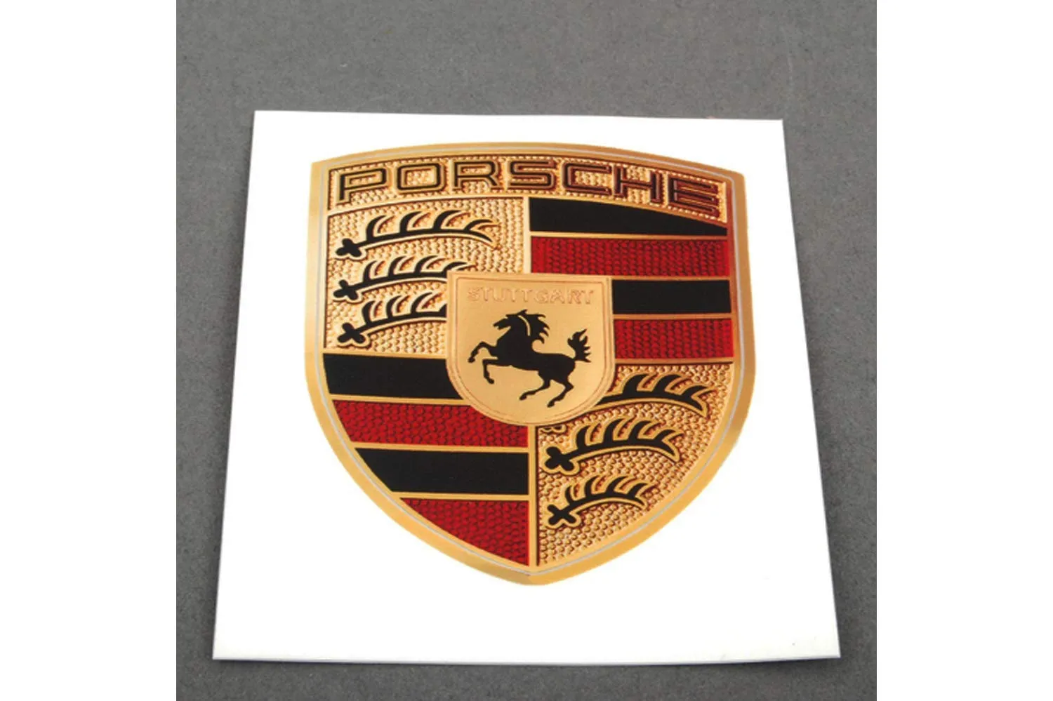 Porsche sticker autocollant 6,5 x 5 cm original