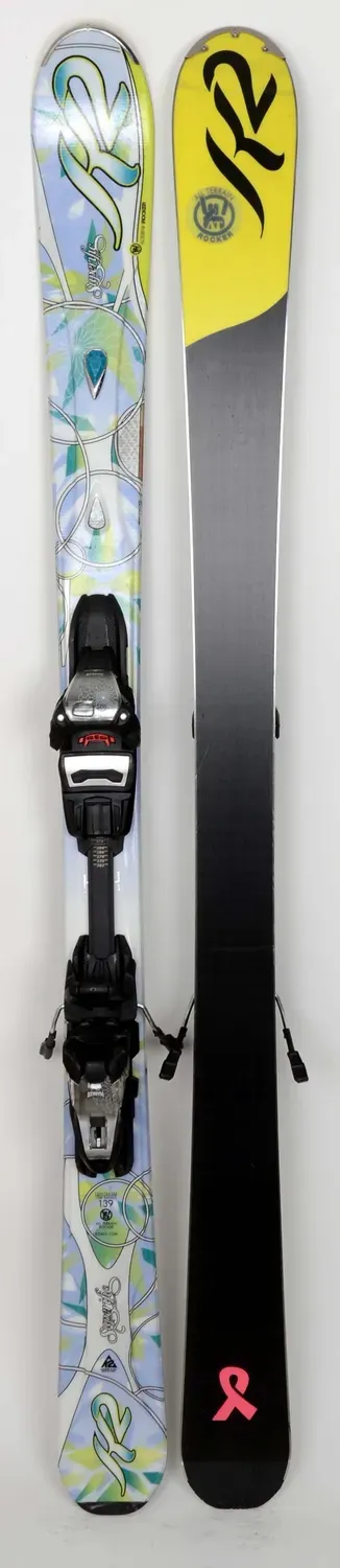 K2 SUPERIFIC skis femme d’occasion polyvalents toutes neiges