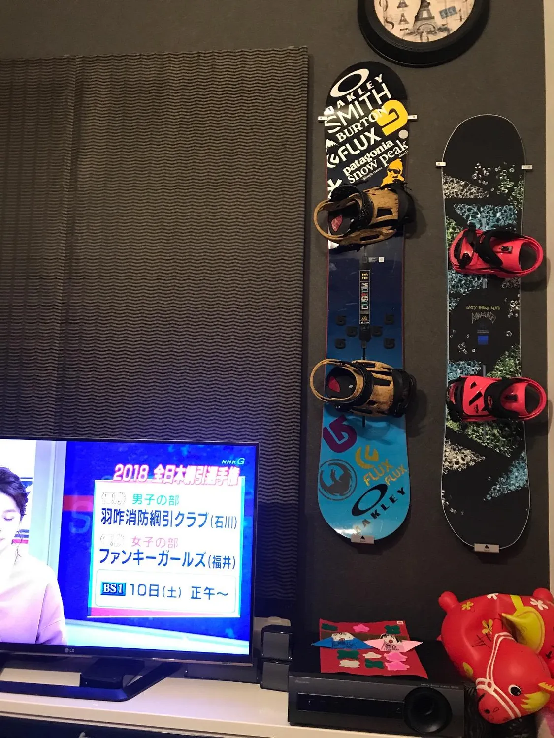 Burton Collector Series support mural pour snowboard argent