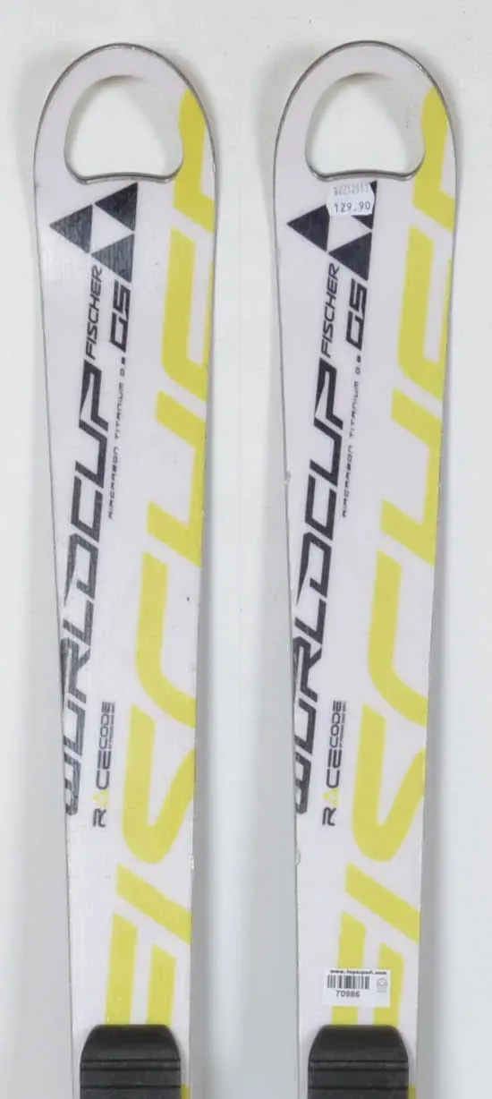 Fischer RC4 Worldcup GS JR skis junior course FIS