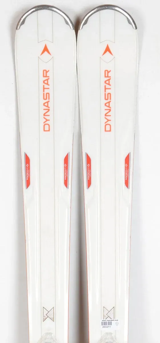 Dynastar INTENSE 10 ski femme d’occasion blanc, stable sur piste