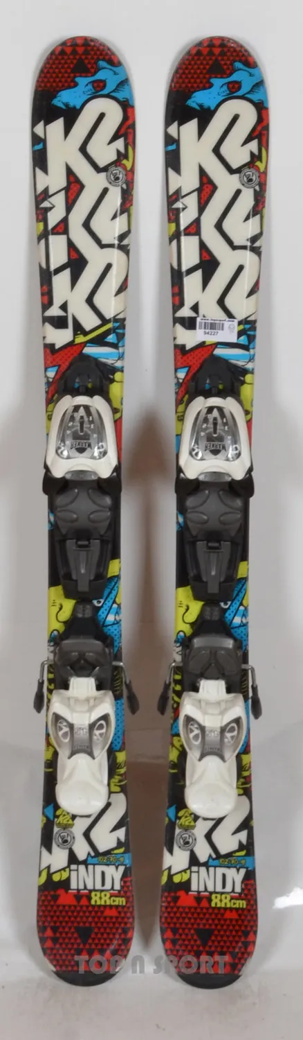 K2 Indy skis enfant occasion apprentissage