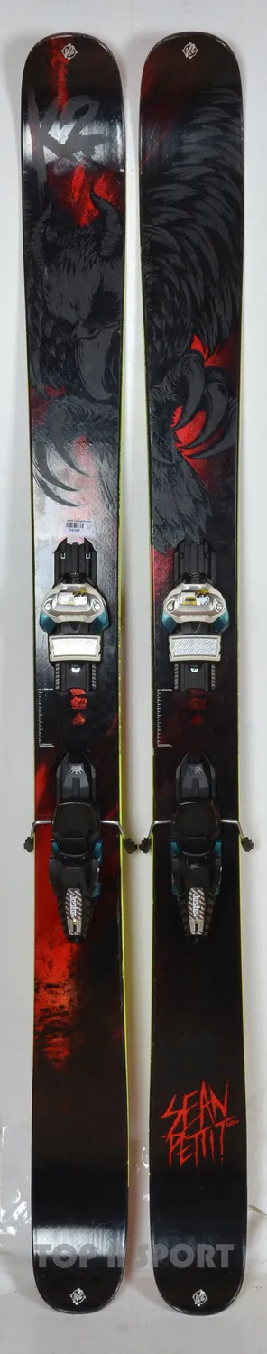 K2 Pettitor ski freeride d’occasion double rocker 120 mm