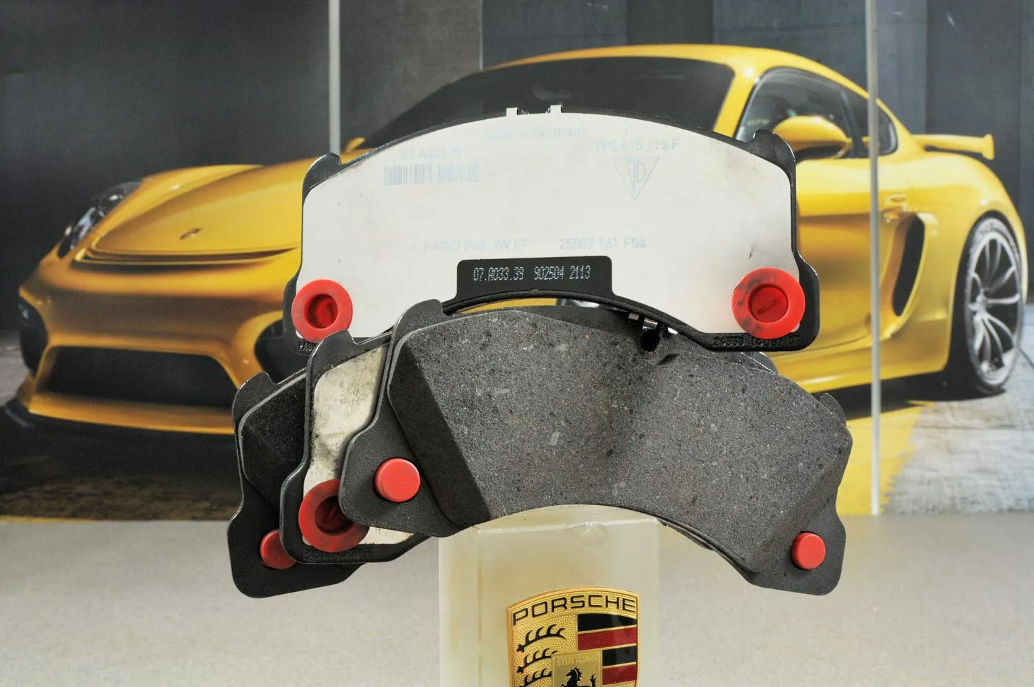 HEAD PORSCHE plaquettes de frein avant PCCB Cayenne 958