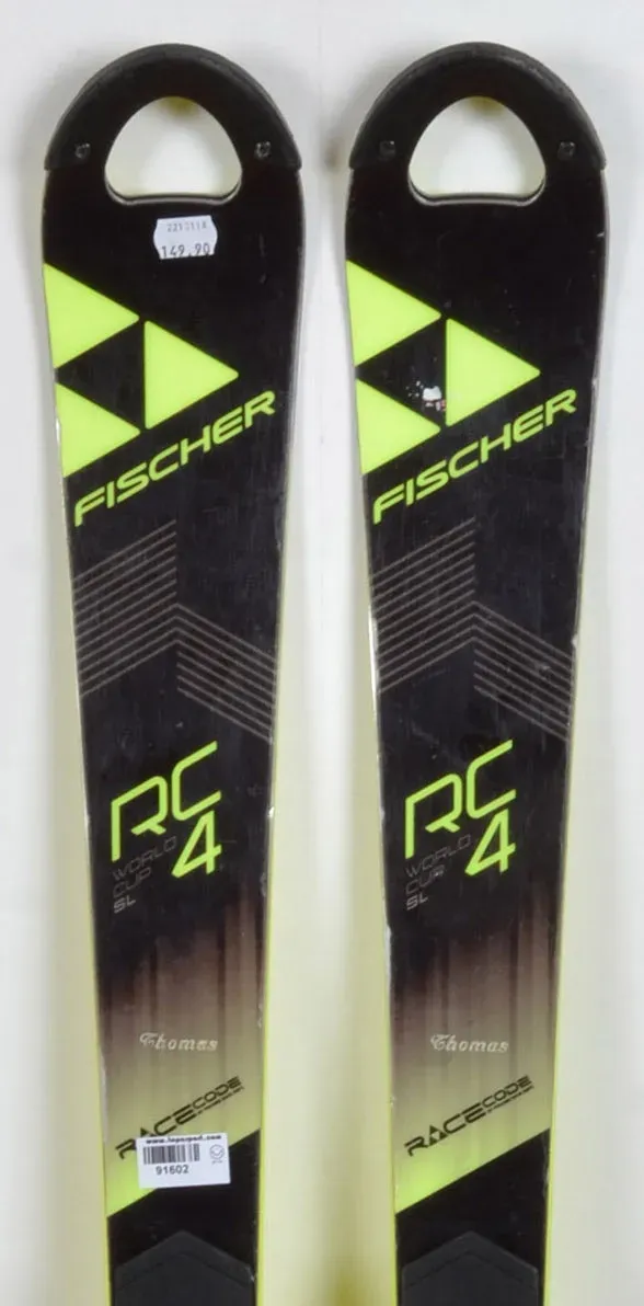 Fischer RC4 Worldcup SL FIS skis occasion junior