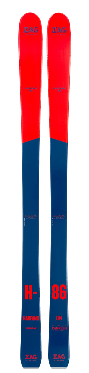 Zag Harfang 86 + Skis Station Polyvalents Topsheet Renforcé
