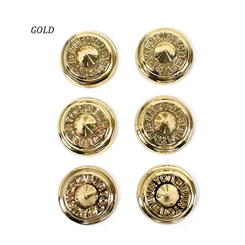 Burton Al Stud Pad de Snowboard Antidérapant Gold Lot de 6