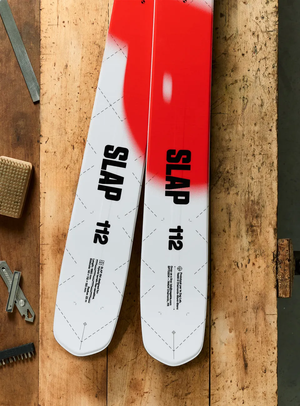 Zag Slap 112 ski de poudreuse double rocker