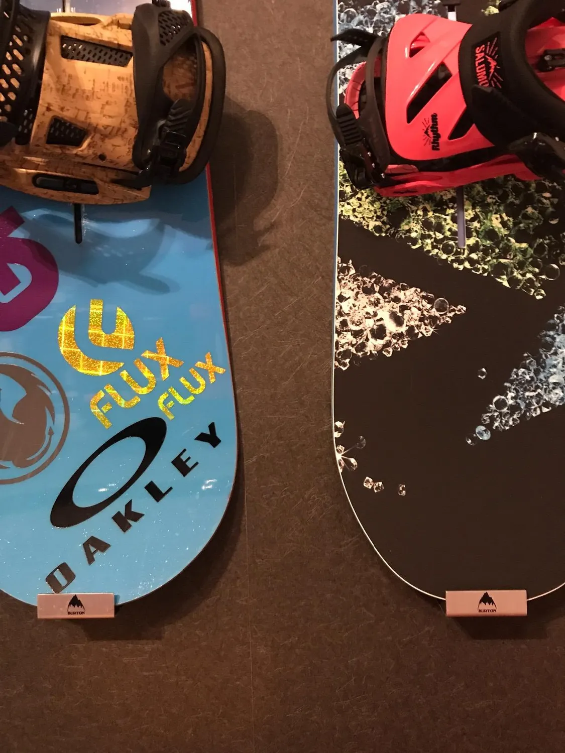 Burton Collector Series support mural pour snowboard argent