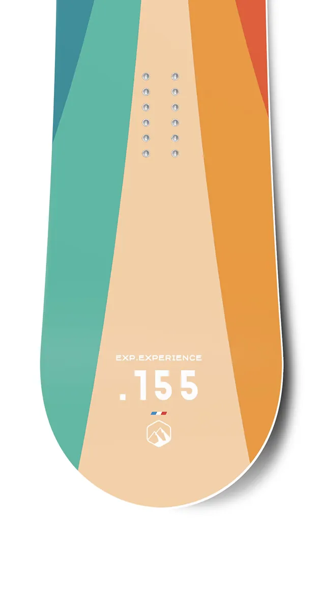EXP Experience snowboard polyvalent piste poudreuse