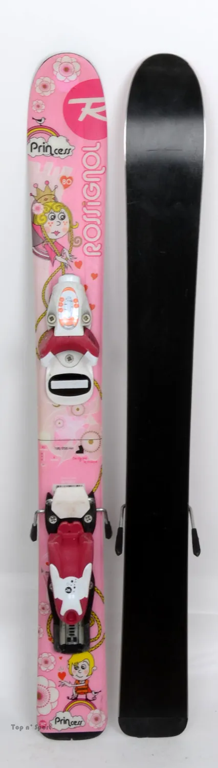 Rossignol Princess Pink skis occasion junior fille