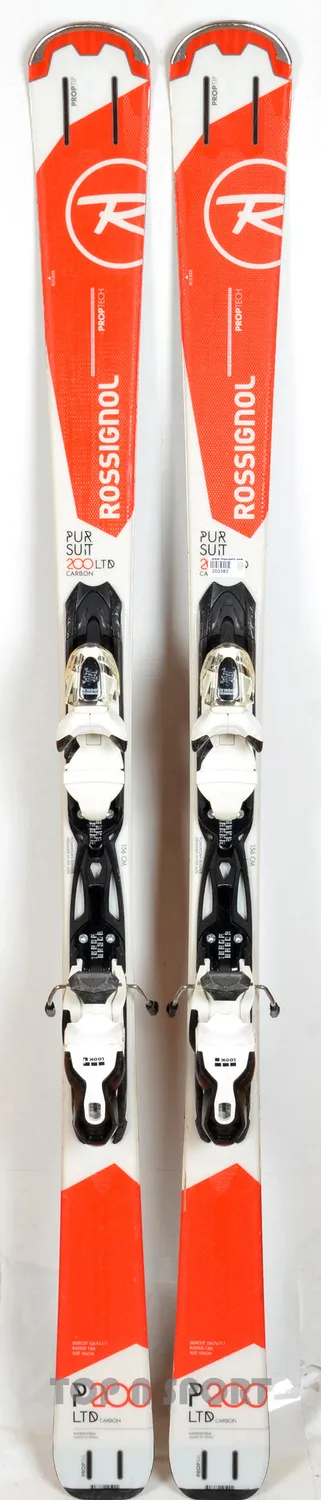 Rossignol Pursuit 200 Carbon Xelium ski rouge d’occasion