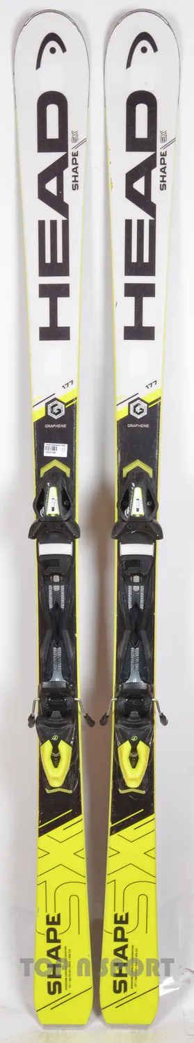 Head i.Shape SX skis occasion blanc progression